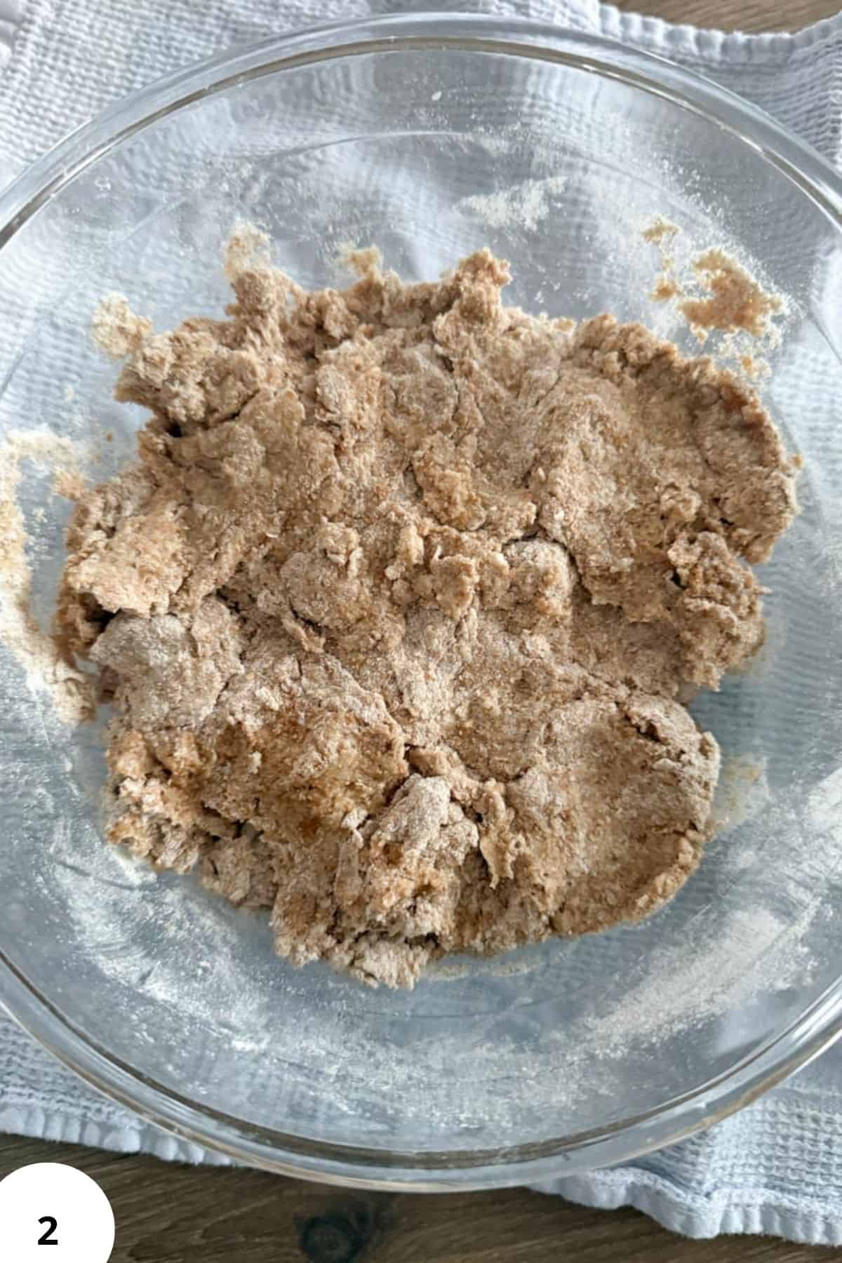 Natural whole wheat flour made from freshly milled grains for baking and cooking.