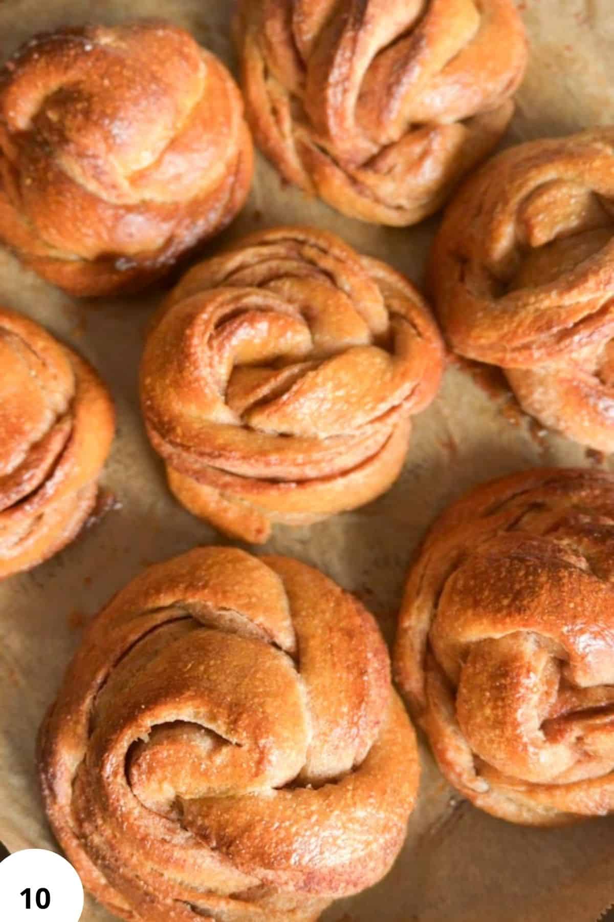 Delicious homemade cinnamon rolls, soft and warm, with a golden-brown crust, ideal for breakfast or brunch, featured on Fresh Milled Recipes.