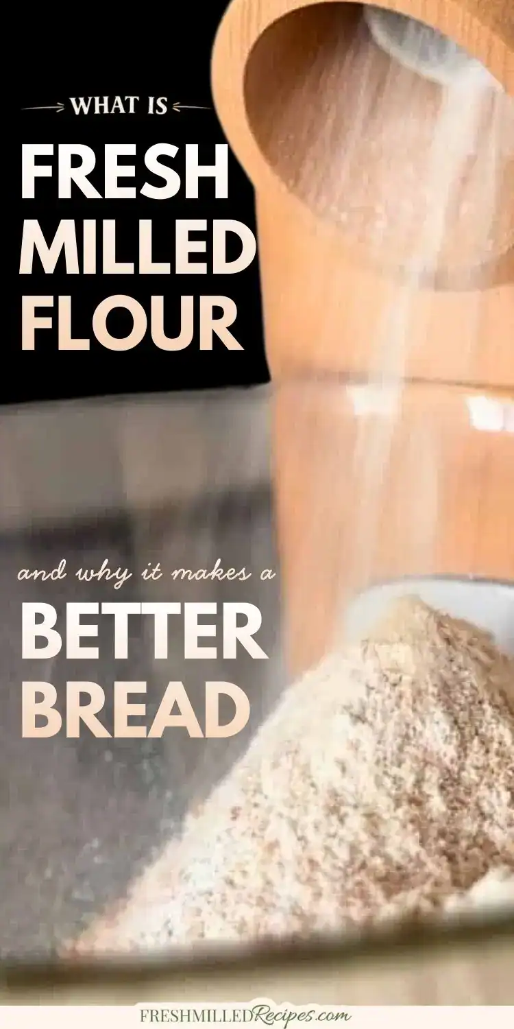Fresh milled flour enhances bread flavor and texture. Discover the benefits of grinding your own flour for better baking results.