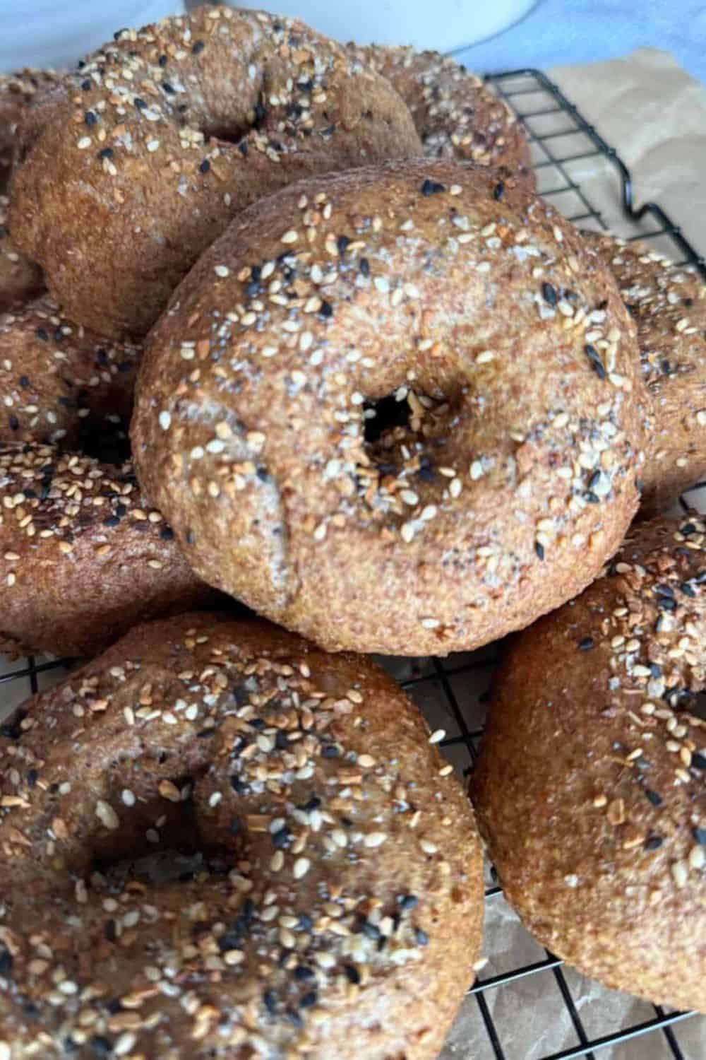 Fresh-Milled Sourdough Bagels