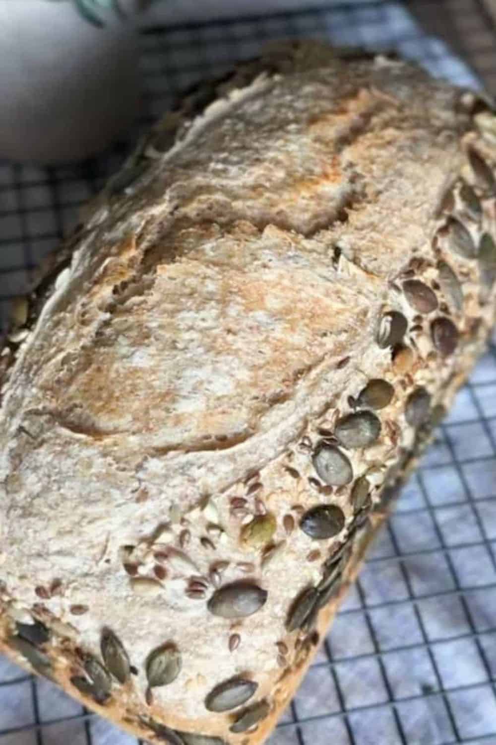 Artisan sourdough bread made with freshly milled grains and natural fermentation. Perfect for health.