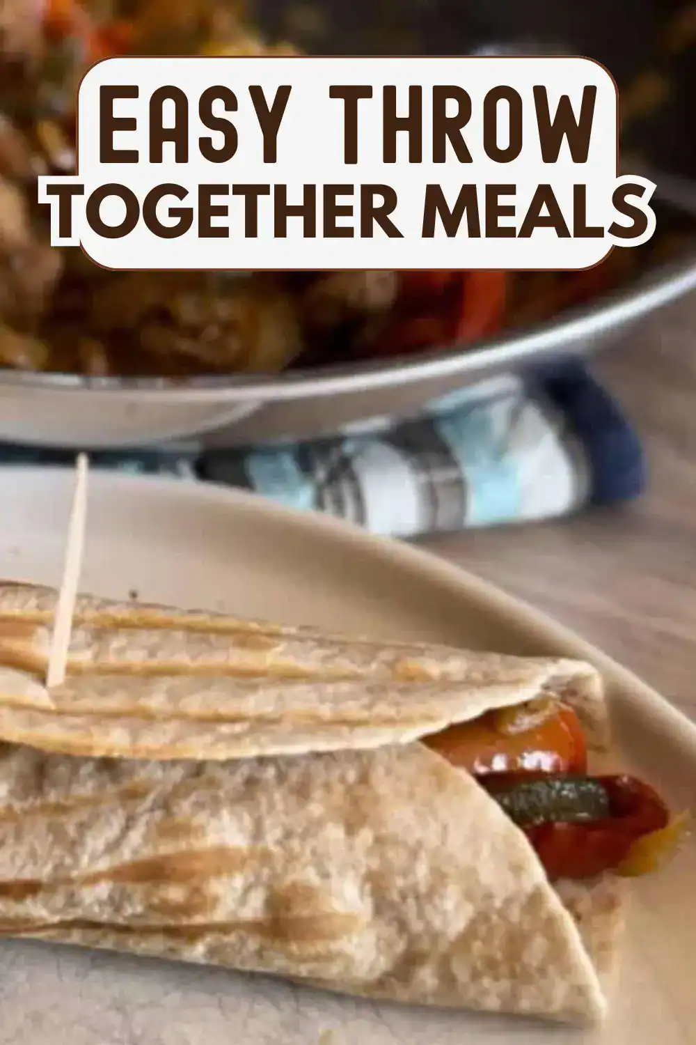 Delicious homemade wrap with fresh ingredients for quick, easy meals.