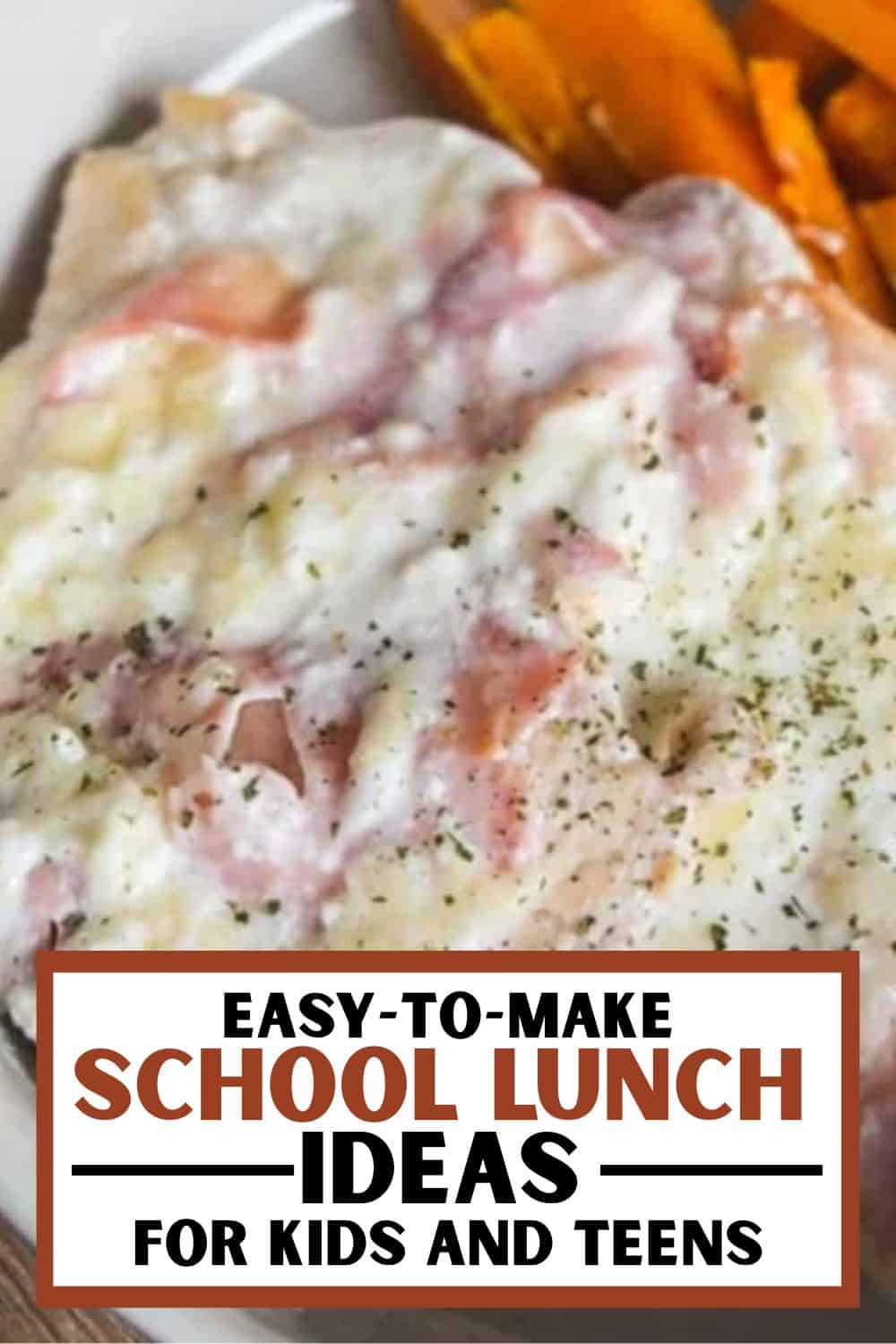 Easy school lunch ideas for kids and teens featuring fresh milled ingredients and healthy, delicious.