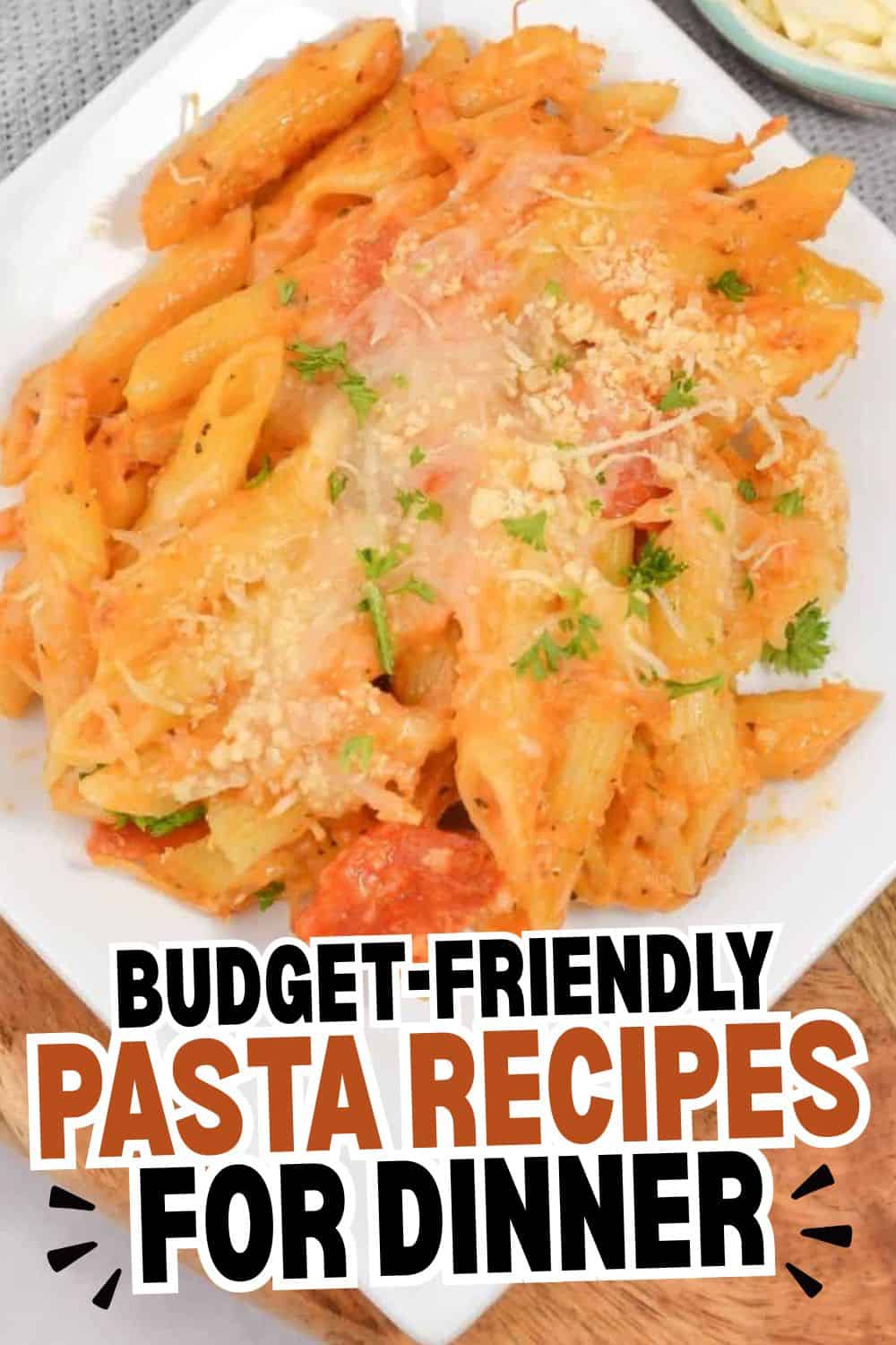 Delicious budget-friendly pasta dish with fresh ingredients, perfect for quick and affordable dinner.