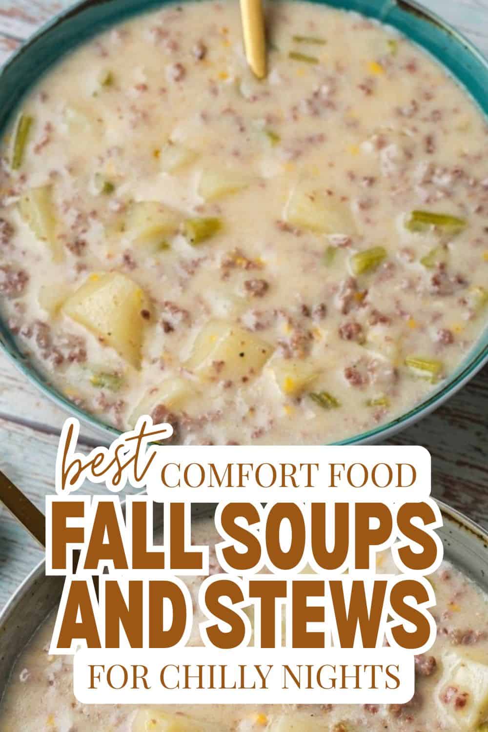 Comfort food fall soups and stews for chilly nights.